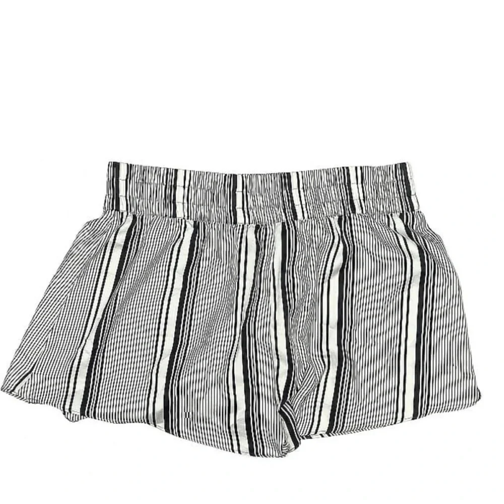 Victoria's Secret Black and White High Waist Shorts